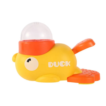 Dog food Feeder Cartoon Duck Design Pet Snack Puzzle Feeder Anti-Slip Puppy Automatic Dog Cat Food Dispenser Toy